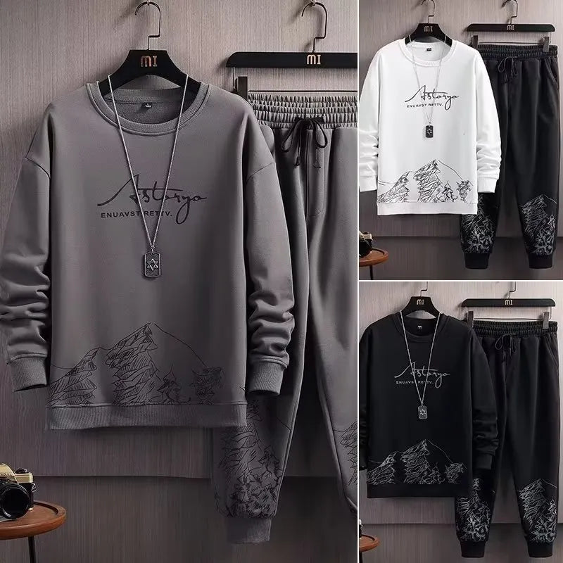 Men's Trendy Loose Sports Suit