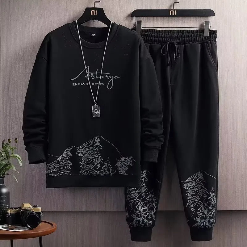 Men's Trendy Loose Sports Suit