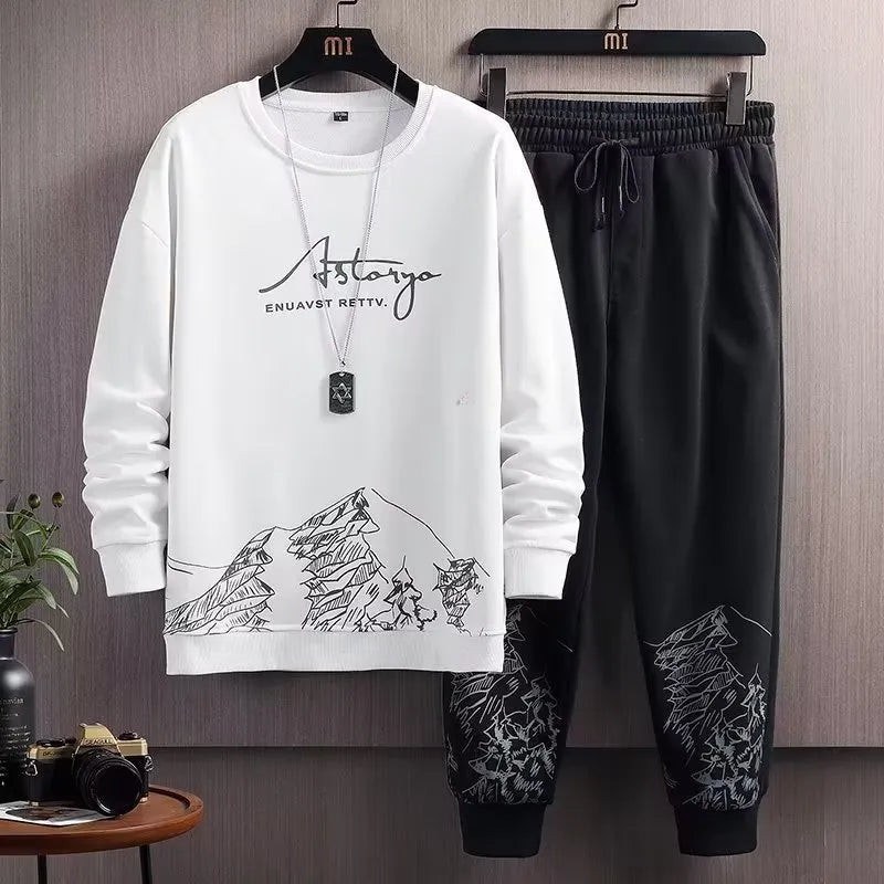 Men's Trendy Loose Sports Suit