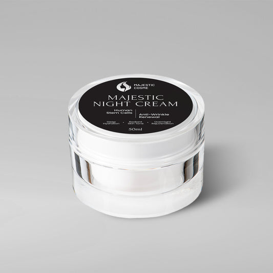 Japanese stem cell technology - Majestic Night Cream