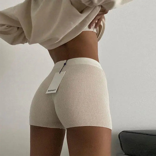 Fashionable Multi-color Women's Comfortable Street Shorts